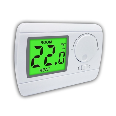 Wit ABS 220V Digitaal de Temperatuurcontrolemechanisme Room Thermostat van de Gasboiler