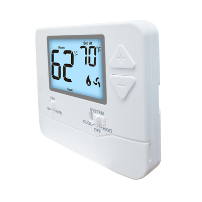 Programmable HVAC Thermostat 1 Heat 1 Cool 24V Energy Saving