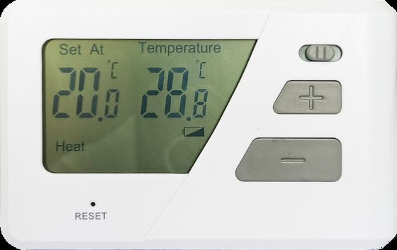 Electric Or Gas Boiler Configurable HVAC Thermostat for Heating And Cooling and Heat Pump Systems