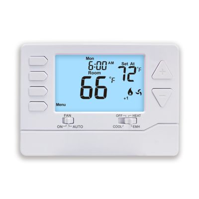 1 Amp Per Terminal Load Rating Heat Pump Non-programmable Thermostat for Large-Scale Conventional Or Heat Pump Applications