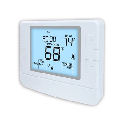 Riseem Non-programmable 24V 1 Heat 1 Cool Thermostat Temperature Controller for Conventional Applications