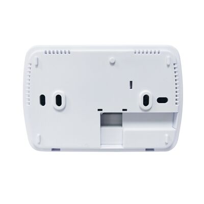 White Color Boiler Room Thermostat Non Programmable Offering Orange Blue Green Backlight Color Temperature Control Solution