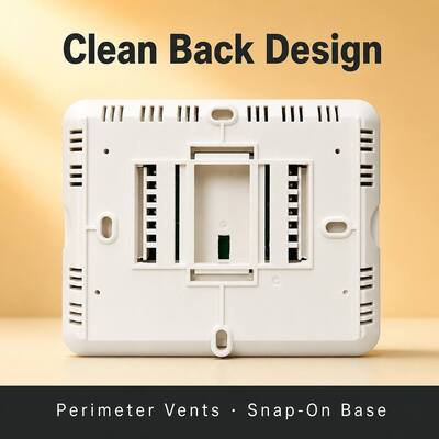 STN855 Heat Pump 7 Day Programmable 7 Day 2 Heat 2 Cool Wall-mounted Thermostat for HVAC Control