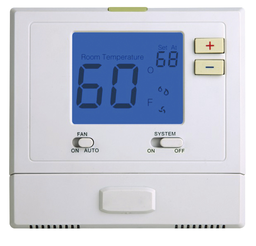 Het verwarmen en Airconditioningsthermostaten, Batterij In werking gestelde Programmeerbare Thermostaat