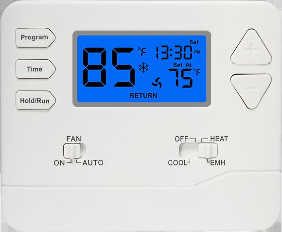 Non-Programmable Digital Room Thermostat with LCD Display