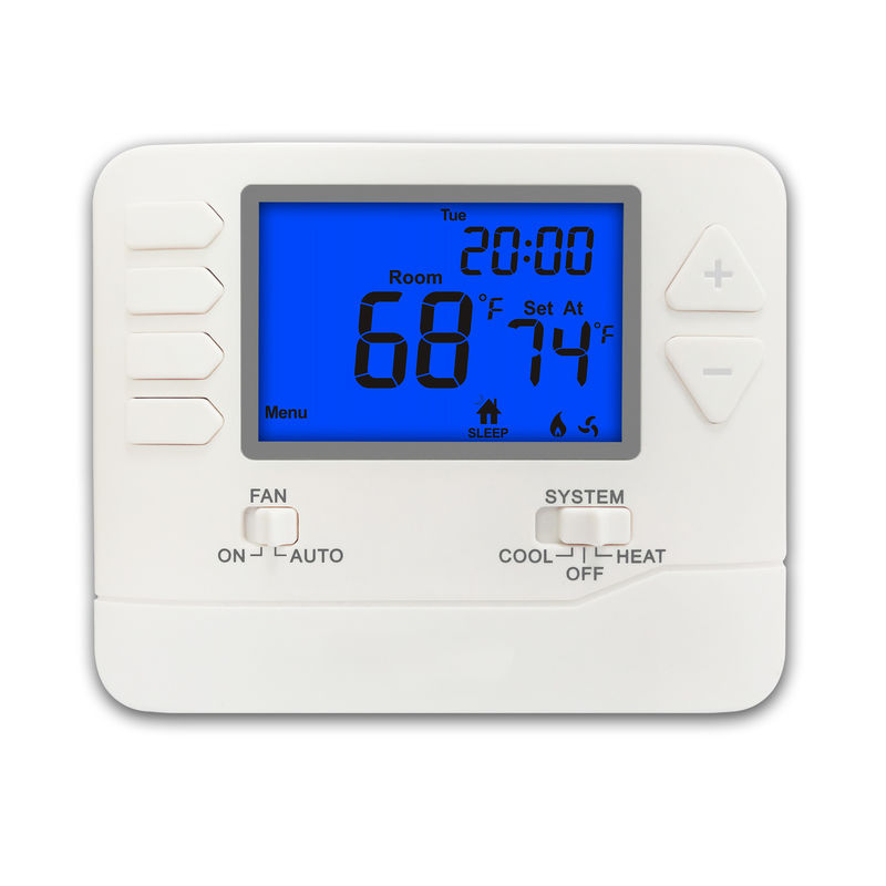 Flame Retardance ABS HVAC Thermostat 0.3KG for Accurate Heating and Cooling Control