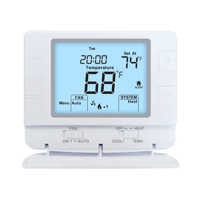 W2 Terminal Designations And Non-Programmable Programming Air Source Heat Pump Thermostat For Eco-Friendly Heating