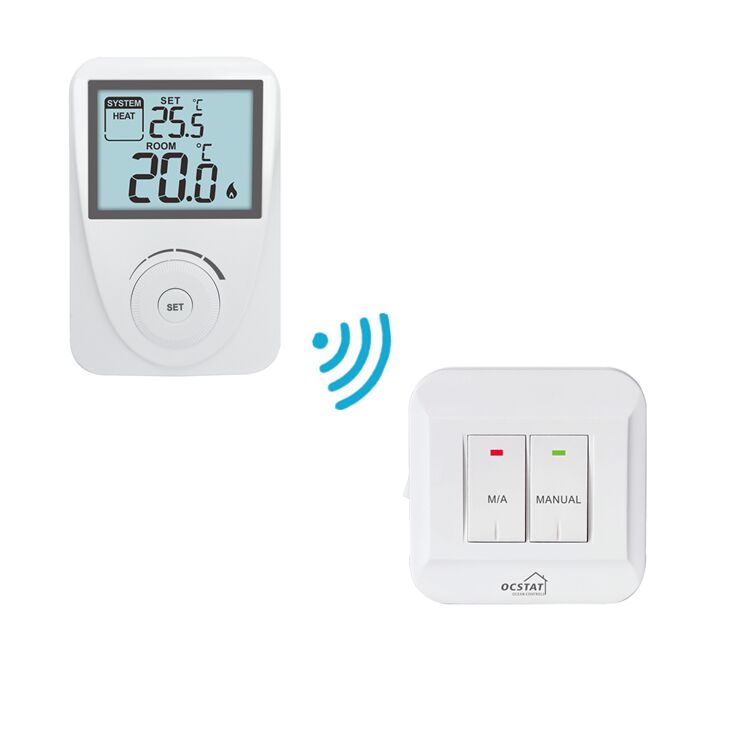 Dimensions of Receiver 86 X 86 X 26 Mm Non-programmable Thermostat Stable and Temperature Control Solution for HVAC Systems