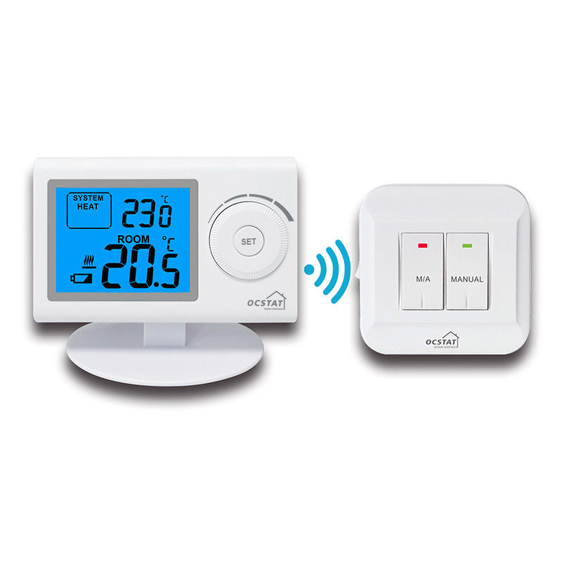 Riseem ST2403RF Non-Programmable 868MHz Boiler Digital Heating Wireless RF Thermostat