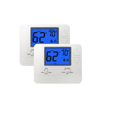 Riseem Huishoudelijk 24V Bedraad PTAC Verwarmingsruimte Termostaat Niet programmeerbaar
