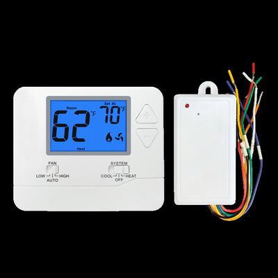 Riseem Brandvast ABS Digitaal Draadloos Niet-programmeerbare Kamer PTAC Thermostaat Voor HVAC-Systeem