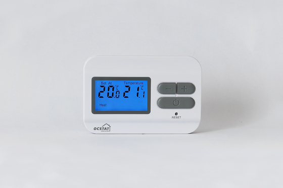 Hitte slechts Digitale Thermostaat/niet Programmeerbare Thermostaat die en getelegrafeerd digitaal thermostaathvac systeem verwarmen koelen