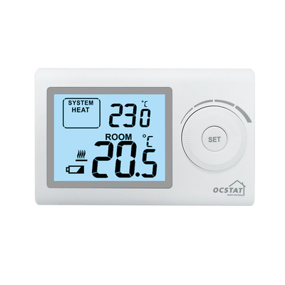 Riseem Witte gasketel Radiant Niet-programmeerbare temperatuur Verwarmingsruimte Thermostaat Voor binnenshuis