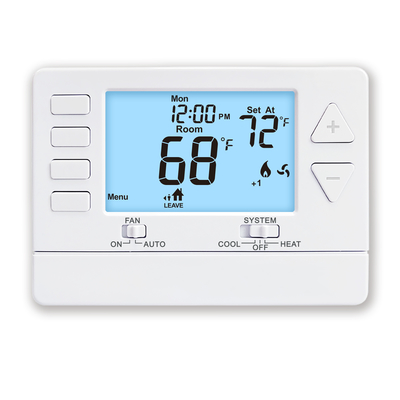 Riseem Multi Stage 24V programmeerbare airconditioner thermostaat voor thuis 2 warmte 2 koeling
