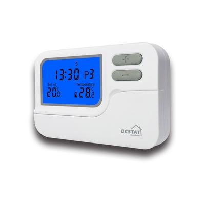 Riseem LCD Omron Relay 7 dagen programmeerbare kamerthermostaat met toetsenbord vergrendeling