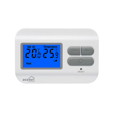 Riseem 868MHZ ABS Digitale RF-thermostaat voor verwarming en koeling Gasketels LCD-scherm 230V Temperatuurcontrole Digitale kamerthermostaat Niet programmeerbaar