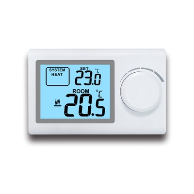 Riseem Witte kleur Niet-programmeerbare thermostaat Digitale temperatuurregelaar Verwarming Slimme thermostaat