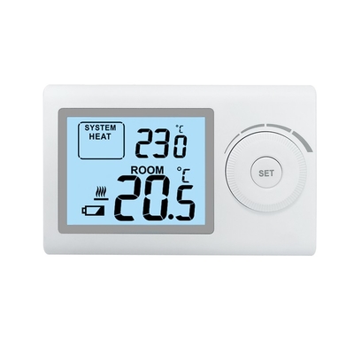 Riseem ABS Niet-programmeerbare thermostaat, LCD-display Airconditioner Kamertemperatuur Thermostaat