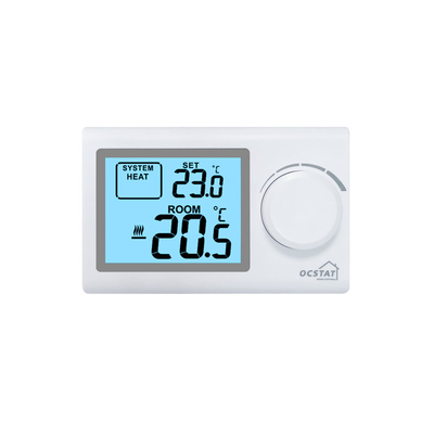 Riseem Niet-programmeerbare ondervloer bedrade kamer thermostaat met digitale temperatuurregeling