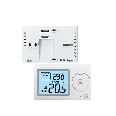Riseem ABS Wit LCD-scherm Niet-programmeerbare digitale thermostaat voor thuisverwarming