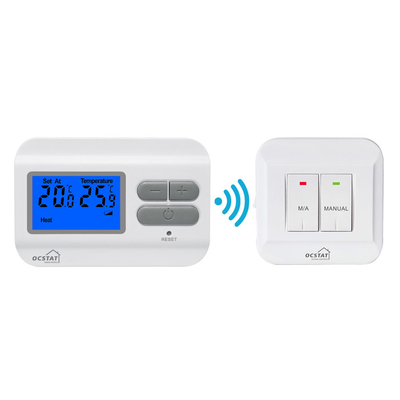Riseem airconditioner controller vloerverwarming niet programmeerbare digitale thermostaat met LCD-scherm