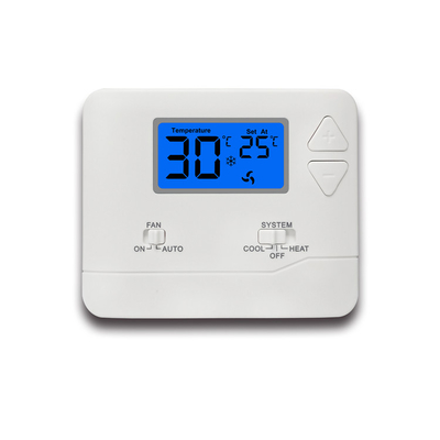 Riseem Single Stage Digital Electronic Thermostat Verstelbaar voor gebouw ventilatiesystemen
