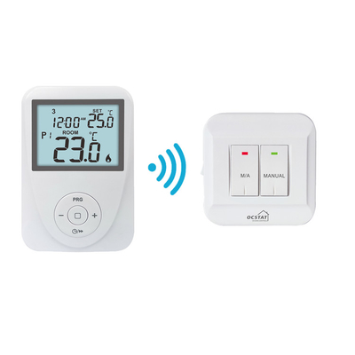 Riseem 868 MHz Remote Control Programmable Room Thermostat Voor temperatuurregeling