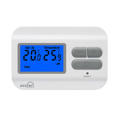 Riseem Digital Household DC 230V ABS Elektronisch LCD Display Verwarming Control Room Niet programmeerbare thermostaat