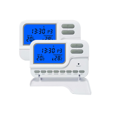 Riseem 230V Bedraad Kessel Digitale Kamer HVAC Elektronisch 7 Dagen Thermostaat Programmeerbaar 3W