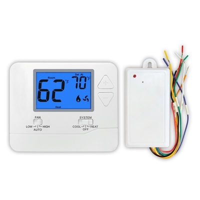 Riseem Wall - gemonteerde doos Niet-programmeerbare thermostaat / warmtepomp PTAC draadloze thermostaat