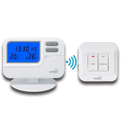 Riseem 230V LCD-systeem Digitaal kamertermostaat 7 dagen Programmabele temperatuurcontroller voor ketel