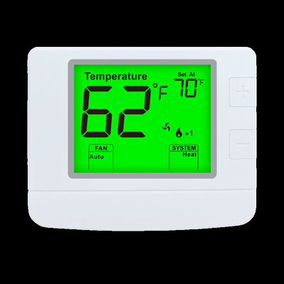 Riseem ABS 24V Digitale Temperatuur Control Room Thermostaat 2 Heat 2 Cool Niet-programmabel thermostaat STN1220