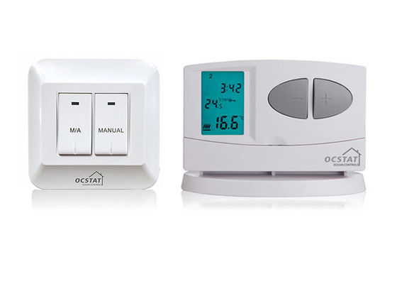 de Zaal van 16A 20A 30A Draadloze Elektronische de Vloer van de Thermostaatverwarmer het Verwarmen Thermostaat