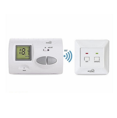 Riseem Wit Digitaal Airconditioner Temperatuurcontrole Verwarming Draadloze kamer thermostaat