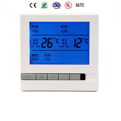 Het witte Controlemechanisme van de KleurenAirconditioner niet - de programmeerbare Digitale Thermostaat van de Temperatuurcontrole