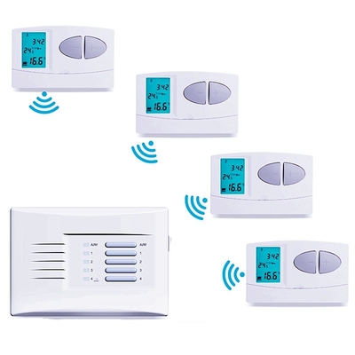 Riseem 7 dag Programmable Temperatuur Control Verwarmingsruimte Thermostaat met batterij