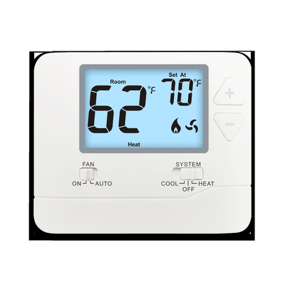 Witte verwarmingskamerthermostaat De perfecte temperatuurregeling