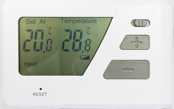 ±1C nauwkeurigheid Bedraad programmabel thermostaatbatterij aangedreven voor slimme temperatuurregeling
