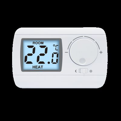 Energiebesparing 220V LCD-scherm Bedrade Niet-Programmeerbare Slimme Digitale Kamerthermostaat voor Verwarming