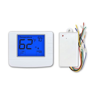 24V draadloze kamer PTAC WIFI TUYA thermostaat met LCD-scherm en HEAT/COOL-stijl