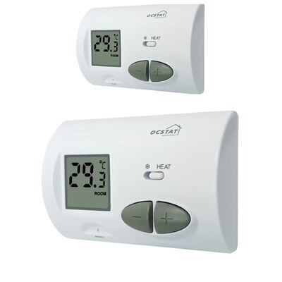 Monteert op muur of aansluitdoos, verstelbare 230V boiler, eenvoudige thermostaat met NTC-sensor die zorgt voor consistente warmteregeling en superieure prestaties.