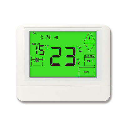 Y2 Terminalbenamingen 7 Dag Programmable WIFI Smart Thermostat Met 7.52 Sqin Display Size Ontworpen voor energiebeheersing en -planning