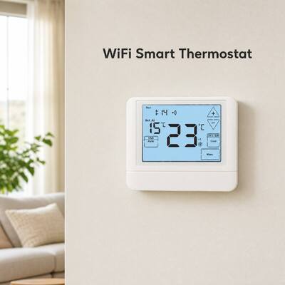 Tuya WIFI Smart Temperature Controller 7 dagen Touch Screen Thermostaat Voeding 50 60Hz Ontworpen voor precisie verwarming en koeling toepassingen