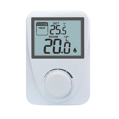 Temperatuurcontroller Bedraded Room Riseem Thermostat Met Bat - Low Indicator