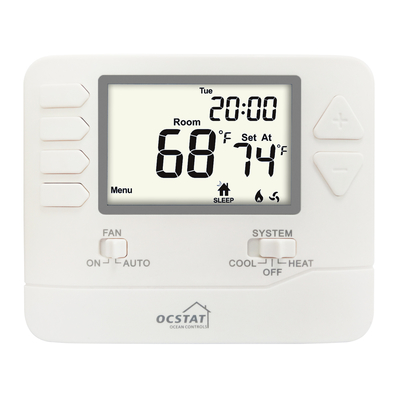 Riseem Hotel warmtepomp thermostaat / Draad programmeerbare waterverwarmer elektrisch slimme verwarming thermostaat