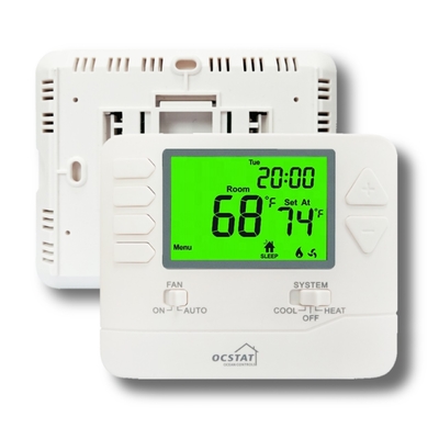 24V 50/60 Herz Multistadium Wekelijkse Programmeerbare Thermostaat voor Vloerverwarming