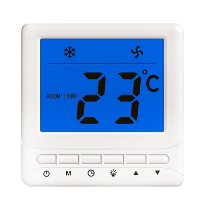 Witte 3 de Nauwkeurigheids±1°c Gemakkelijke Verrichting van de Snelheids6a Digitale FCU Thermostaat