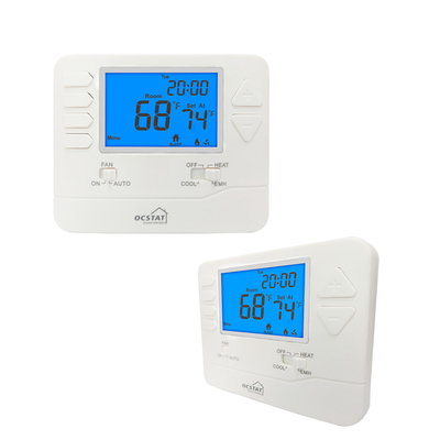 Wekelijkse Programmeerbare ABS 24V Warmtepompthermostaat