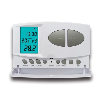 Riseem LCD-scherm 7 dagen programmeerbare kamerthermostaat met Omron-releas