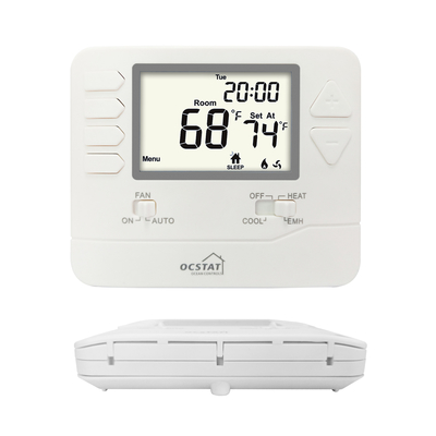 UL niet Programmeerbare 1°C-Nauwkeurigheidshvac Thermostaat 24VAC voor Hotel